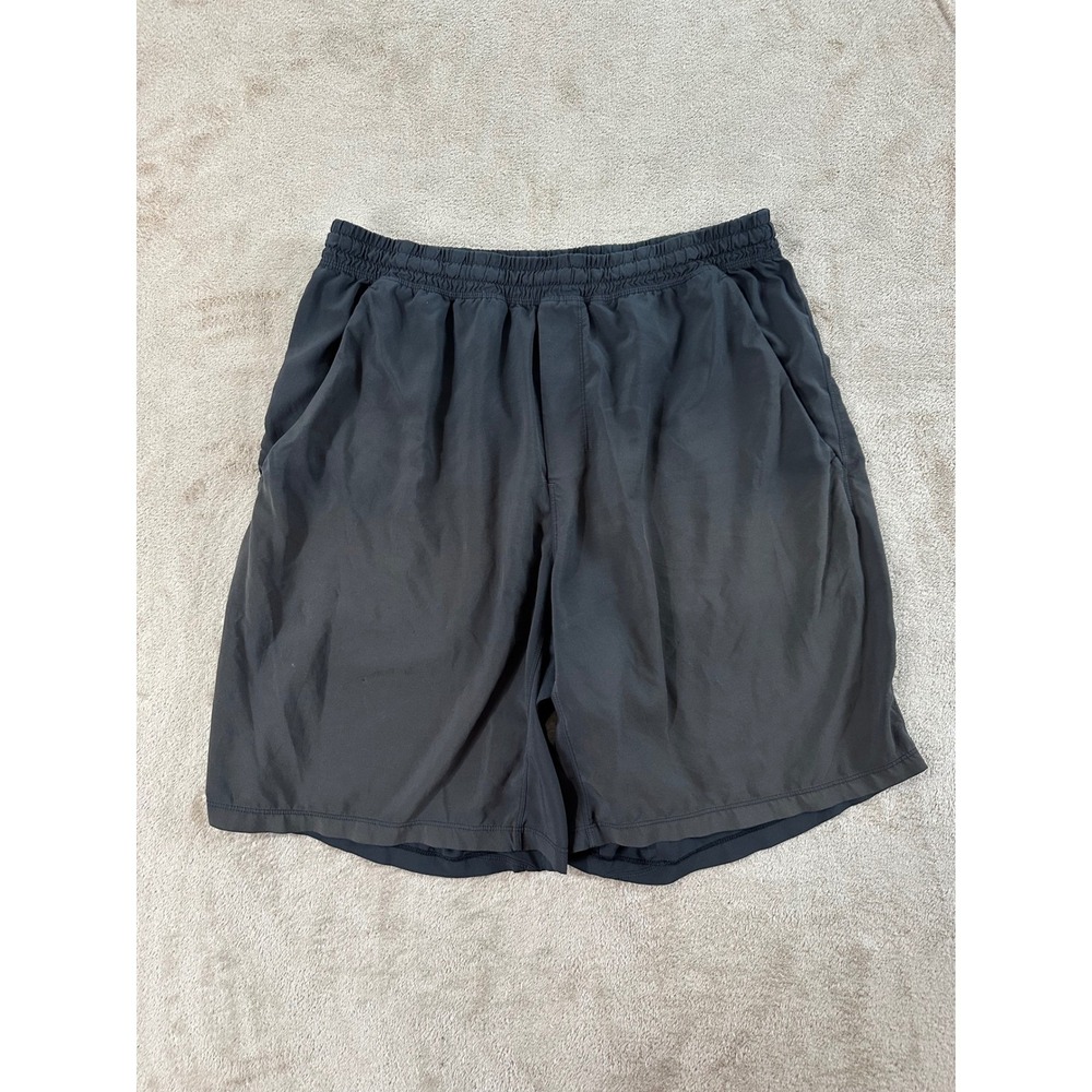Lululemon Pace Breaker shorts Mens size XL Black Athletic Running Training gym